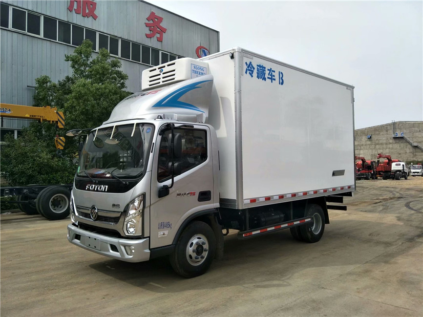 福田奥铃M4 4.2米单排冷藏车